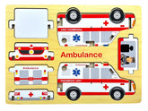 Ambulance Wood Puzzle